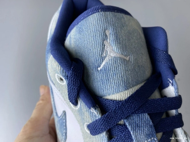 Rep Air 1 Jordan Washed CZ8455-100 Denim Low 0715